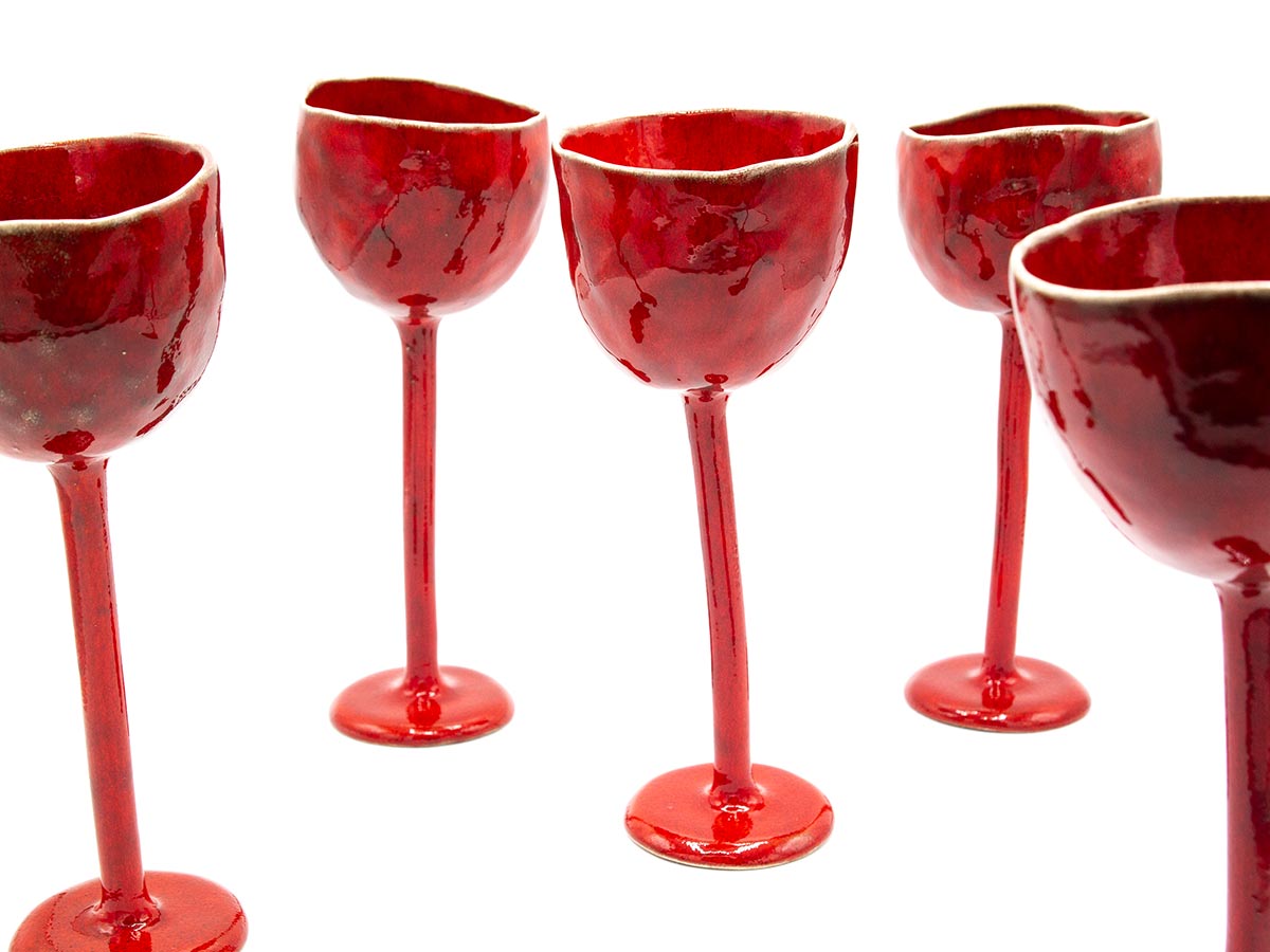 Calice BLOOM Coral Red