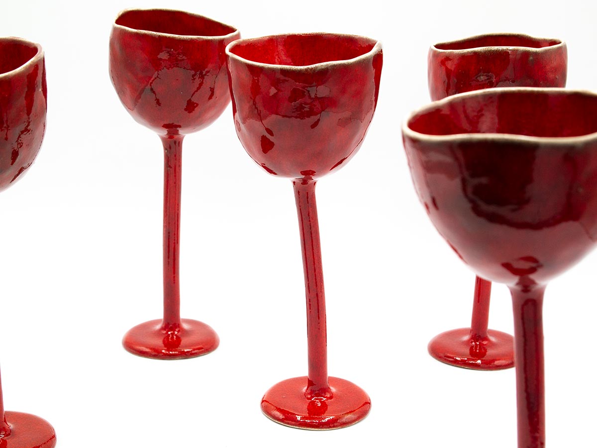 Calice BLOOM Coral Red